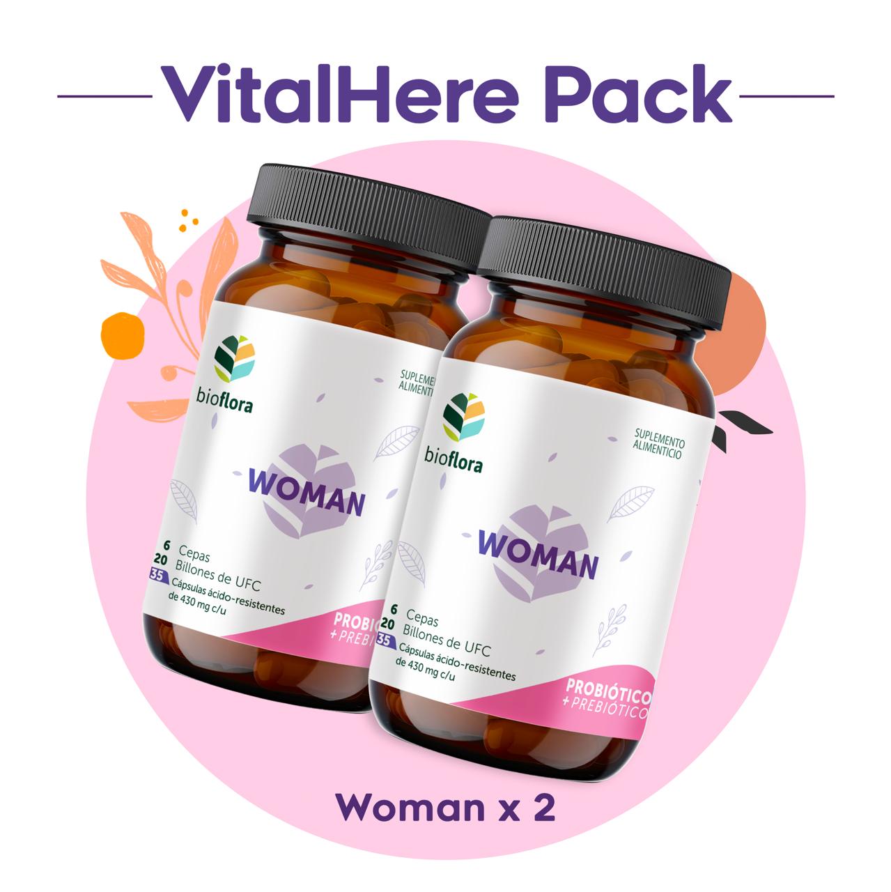 PACK VITAL HERE (2 PACK WOMAN)