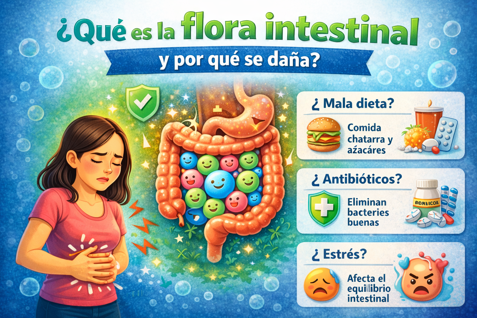 Cómo restaurar la flora intestinal: 7 pasos respaldados por la ciencia