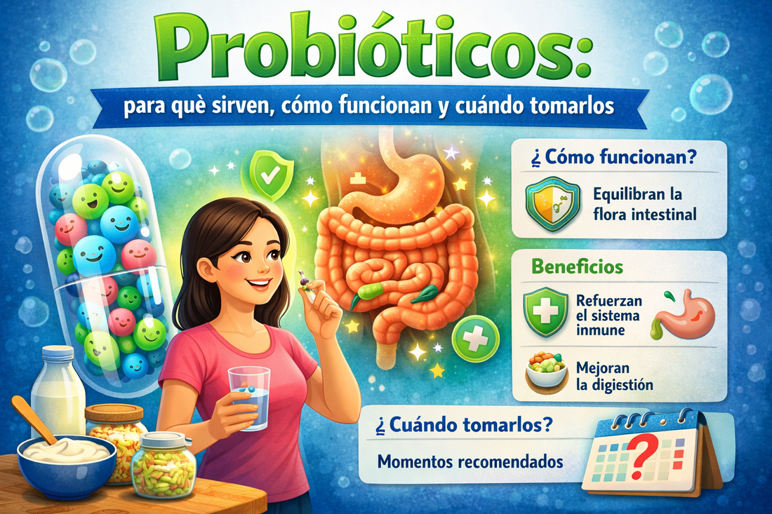 Probióticos: para qué sirven, cómo funcionan y cuándo tomarlos