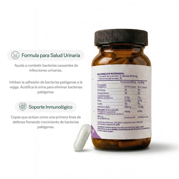 Probióticos Woman Cranberry beneficios