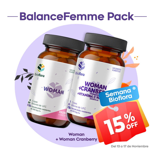 PACK BALANCE FEMME (1 WOMAN + 1 WOMAN CRANBERRY)