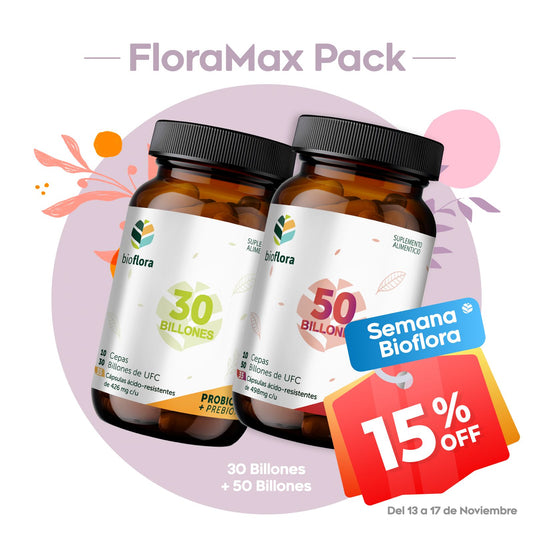 PACK FLORA MAX (1 -30 BILLONES + 1 -50 BILLONES)
